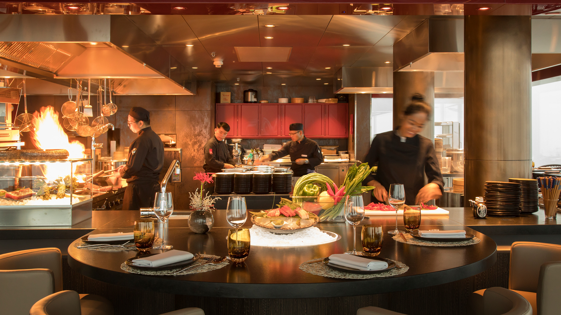 See Your Meal Being Made - Live Kitchen